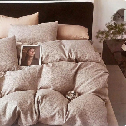 3 Pcs Double Super Soft and Breathable Bedsheet Set - The Gharnish - A Unit of Satkala Creations