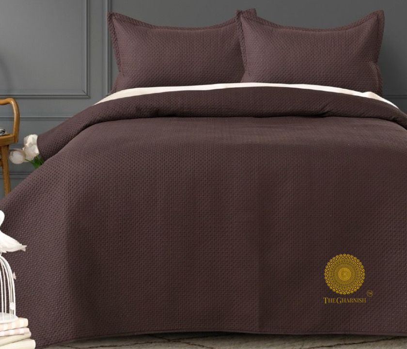 Crimson Temptations Premium Quited Bedcovers - The Gharnish - A Unit of Satkala Creations