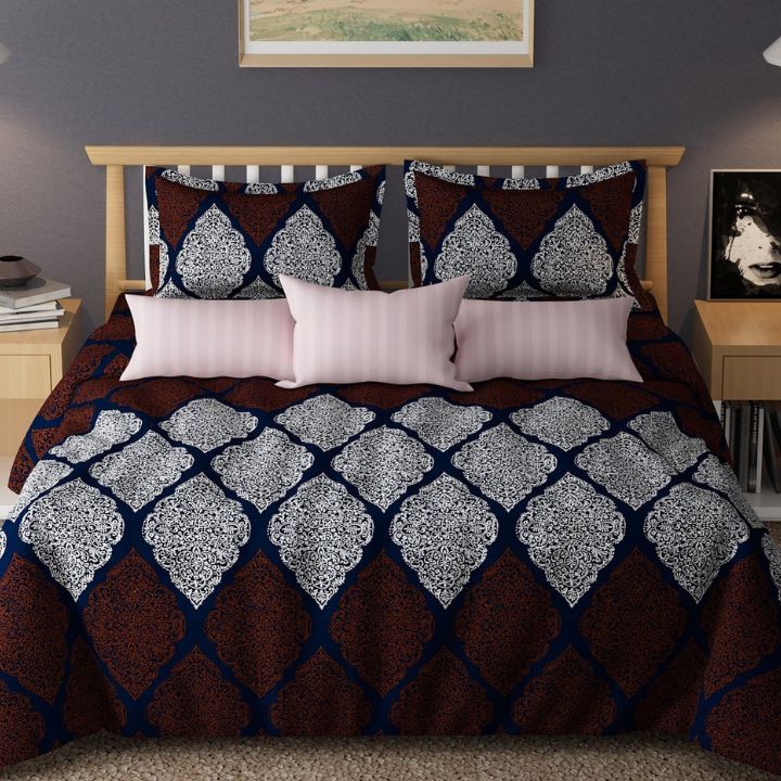 Soft Premium Bedding Set – 3 Piece Bedsheet Set  | Ultra-Soft & Breathable - The Gharnish - A Unit of Satkala Creations
