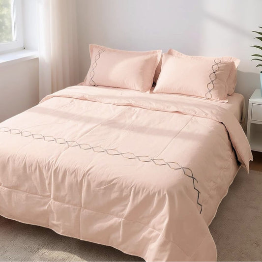 Elegant Soft Cotton Joint Free Imported Embroidery Series - The Gharnish - A Unit of Satkala Creations