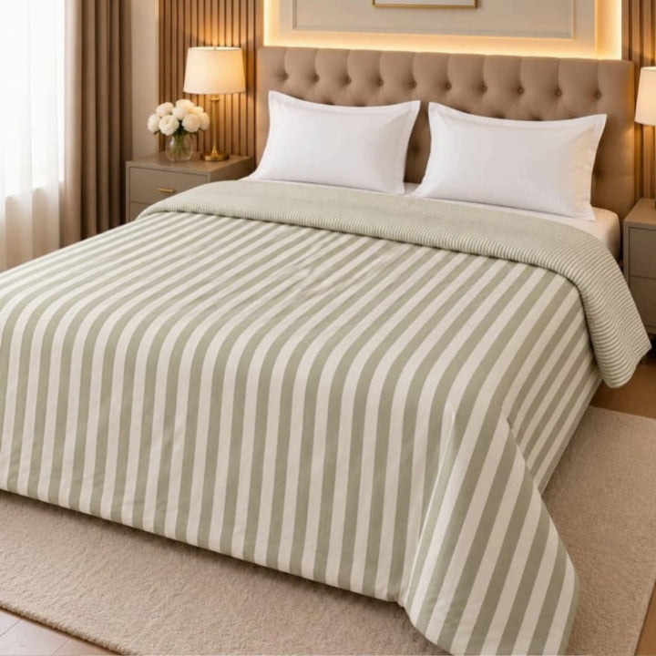 Milano imported super soft comforter by The Gharnish, plush bedding with cozy, smooth fabric and a neutral color for bedroom decor.