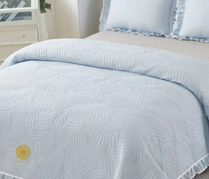 Ultrasonic Premium Bedding Set With Lace and Frill