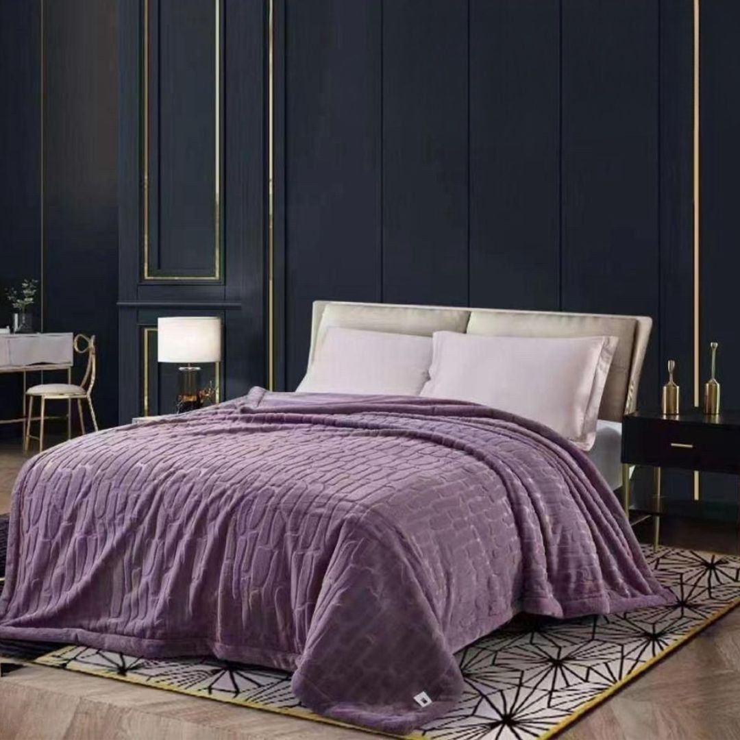 Imperial Premium Ultra Soft Rabbit Fur Blanket - The Gharnish - A Unit of Satkala Creations