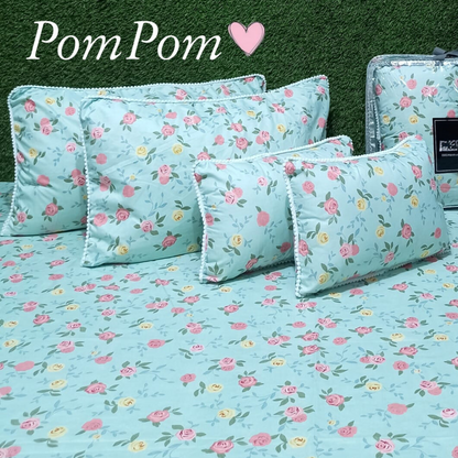 Pom Pom 5 Pcs Bedding Set