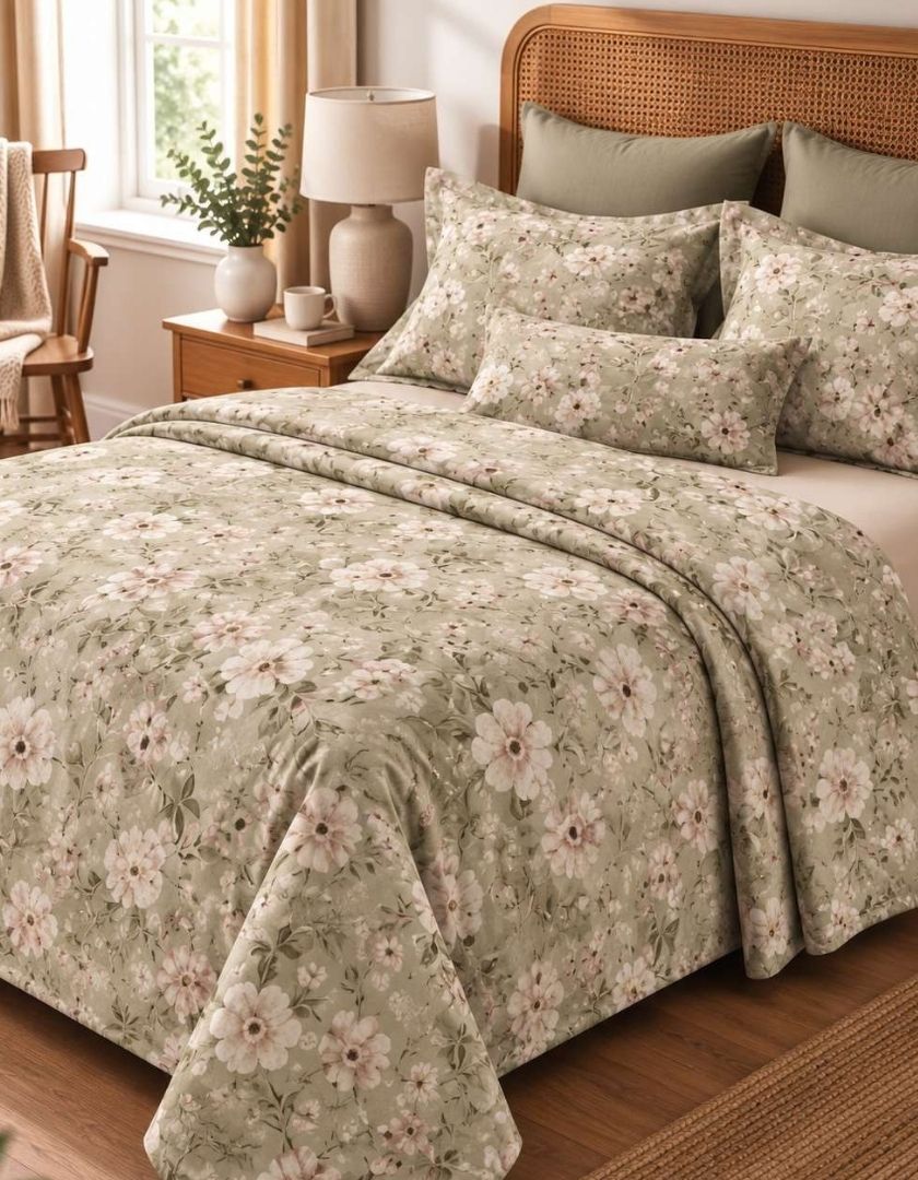 Super Soft Snow Faux Premium Warm Bedsheet Set