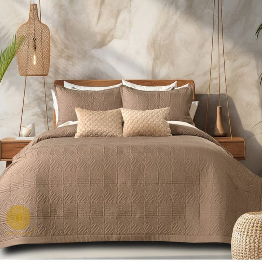 Prism 5 Pcs Quilted Premium Bedcover Set