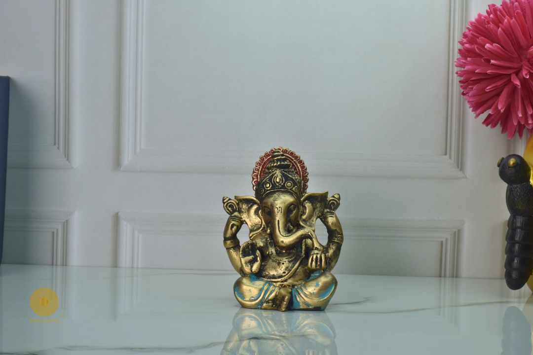 Mini Ganesha Statue - The Gharnish - A Unit of Satkala Creations