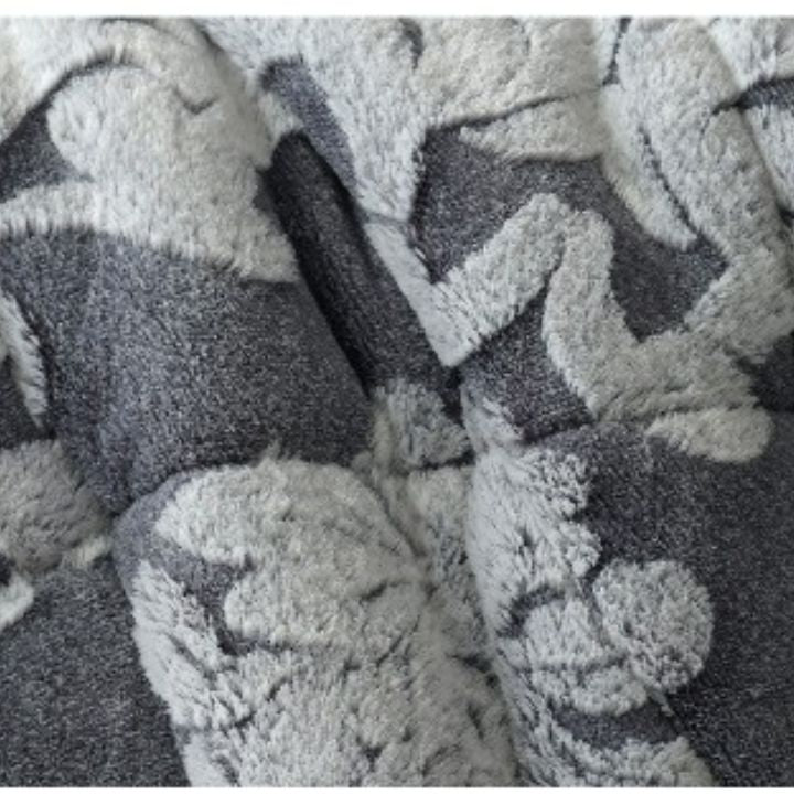 Rabbit Fur Embossed Winter Quilt - A Statement - The Gharnish - A Unit of Satkala Creations