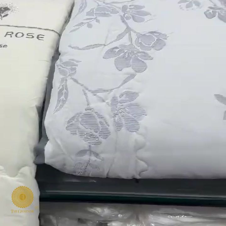 Elegant Comforters With Embroidery