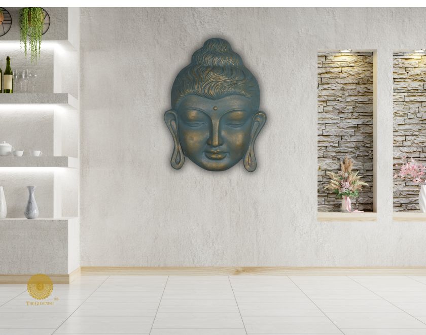 Big Buddha Statue 2ft. Wall hanging