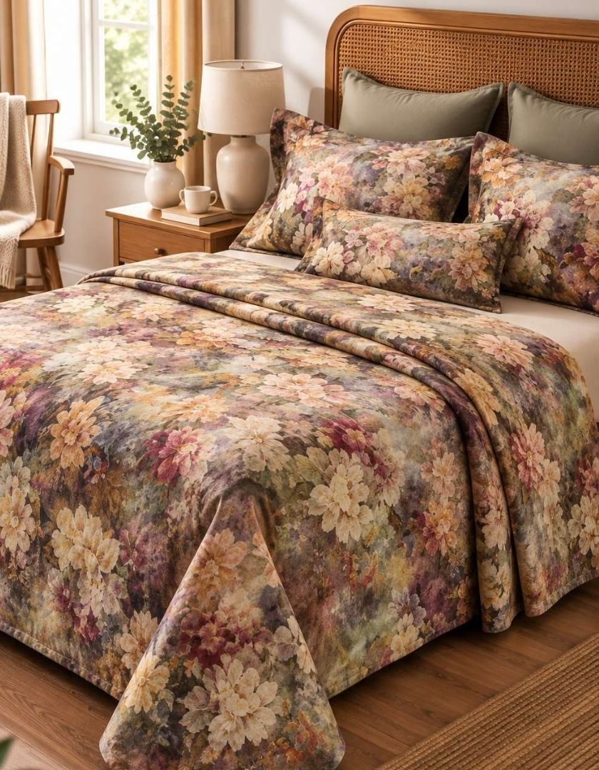 Super Soft Snow Faux Premium Warm Bedsheet Set