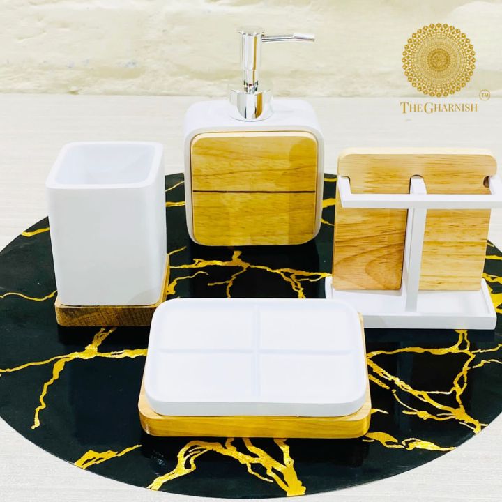 Elegance Ceramic Dispenser Set