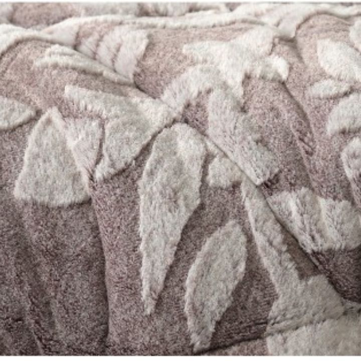 Rabbit Fur Embossed Winter Quilt - A Statement - The Gharnish - A Unit of Satkala Creations