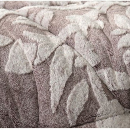 Rabbit Fur Embossed Winter Quilt - A Statement - The Gharnish - A Unit of Satkala Creations