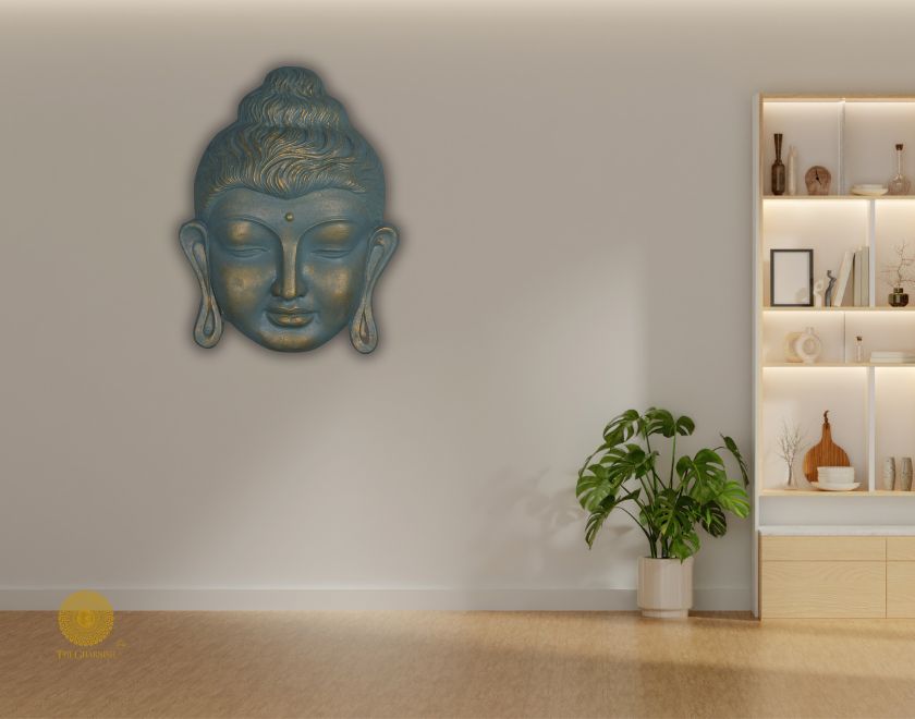 Big Buddha Statue 2ft. Wall hanging