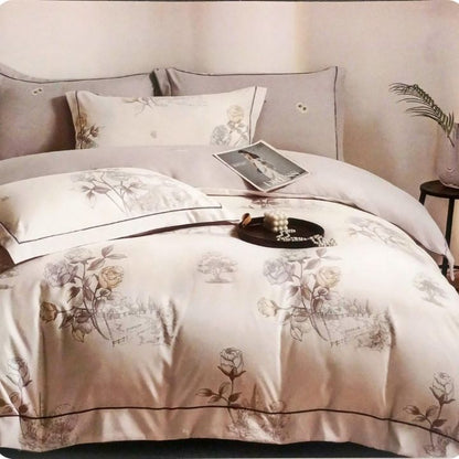 3 Pcs Double Super Soft and Breathable Bedsheet Set - The Gharnish - A Unit of Satkala Creations
