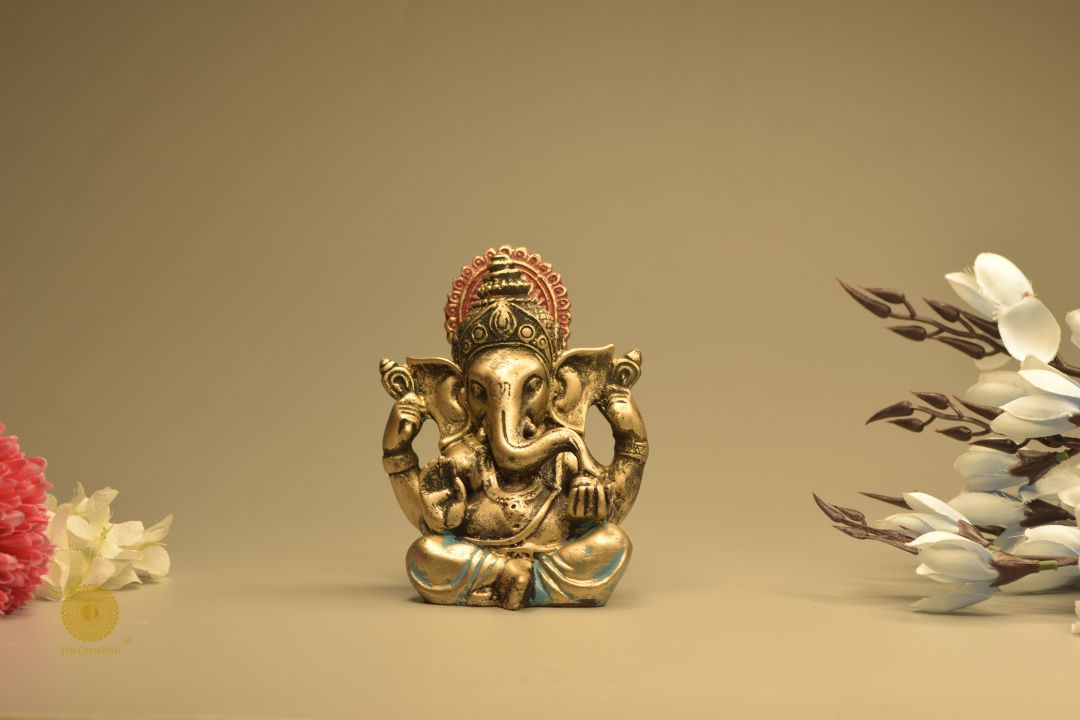 Mini Ganesha Statue - The Gharnish - A Unit of Satkala Creations