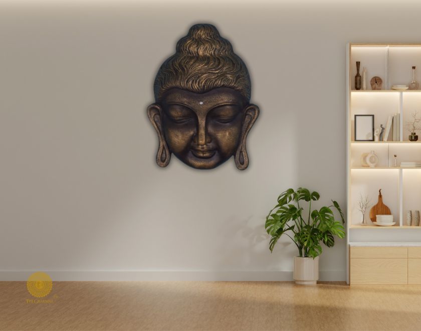 Big Buddha Statue 2ft. Wall hanging