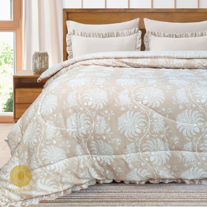 Zoya Cotton Feel Comforter with Frill