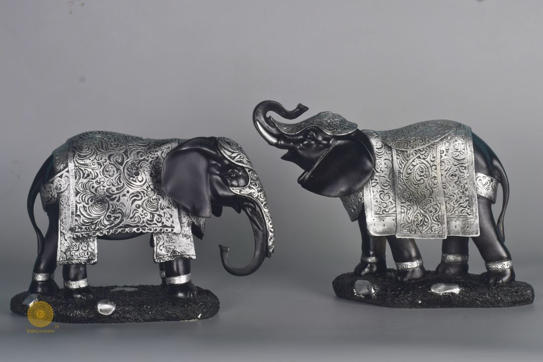 Perfect for Vastu :- According to Vastu and Feng Shui principles, the placement of the elephant figurine can influence the flow of energy in the space. For example, placing it near the entrance can protect the home or office, while positioning it in the wealth corner can attract prosperity.

Perfect for Gifting :- Elephant figurines are a popular choice for gifting, especially for occasions like housewarmings, weddings, or as a token of appreciation.