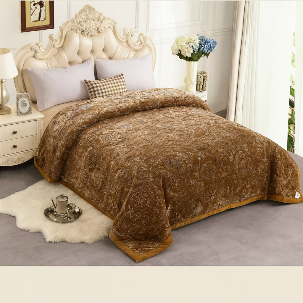 Winter Special Heavy 3 Ply Blanket - The Gharnish - A Unit of Satkala Creations