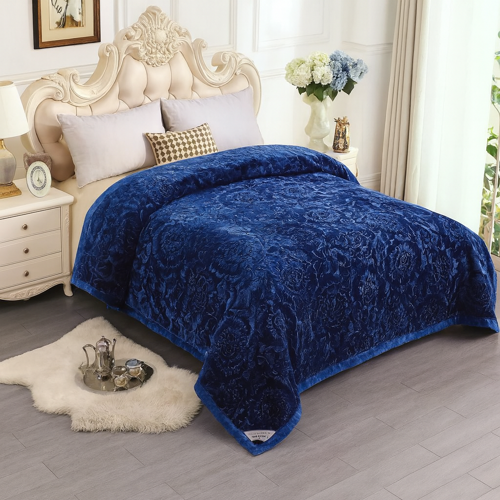 Winter Special Heavy 3 Ply Blanket - The Gharnish - A Unit of Satkala Creations