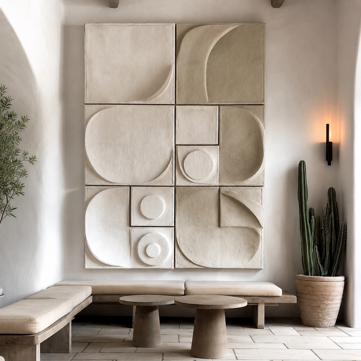 Eclipse Harmony – 3D Textured Wall Art