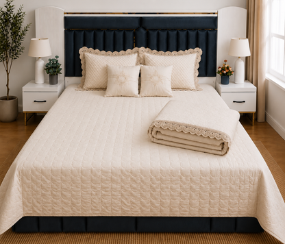 Maison Royale Lace 6 Pcs Bedding Set