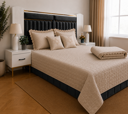 Maison Royale Lace 6 Pcs Bedding Set