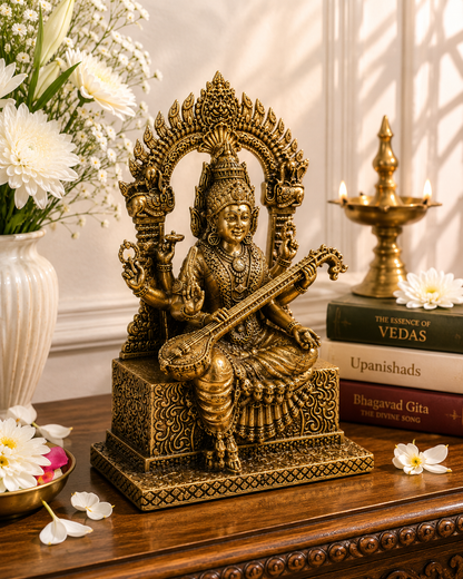 Mariamman Mata Brass Idol – Goddess of Rain, Protection & Healing