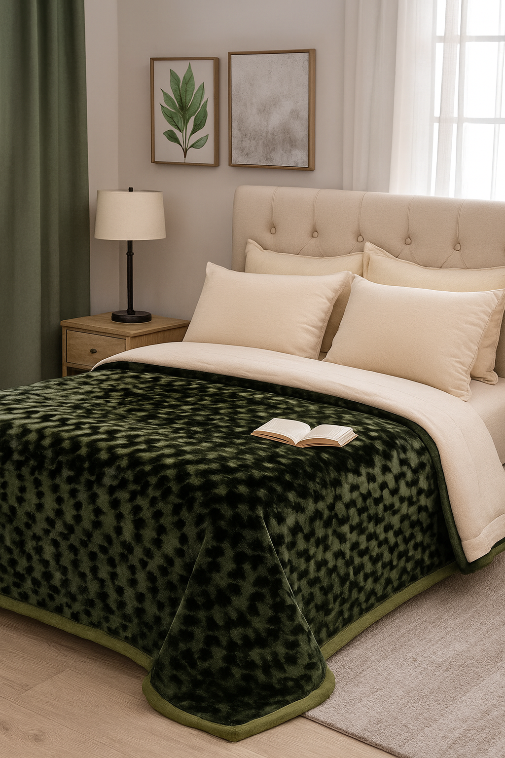 Premium and Elegant Cocoone Blanket - The Gharnish - A Unit of Satkala Creations