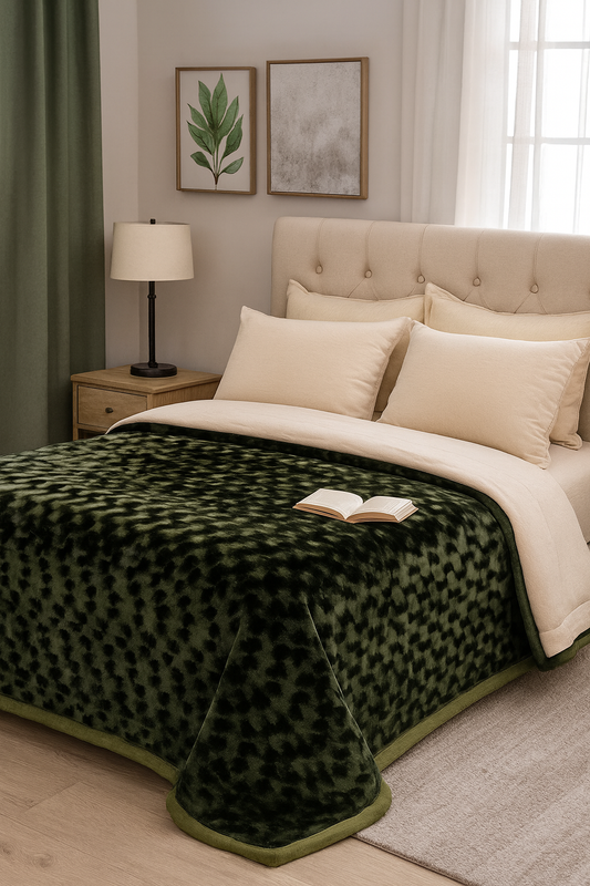 Premium and Elegant Cocoone Blanket - The Gharnish - A Unit of Satkala Creations