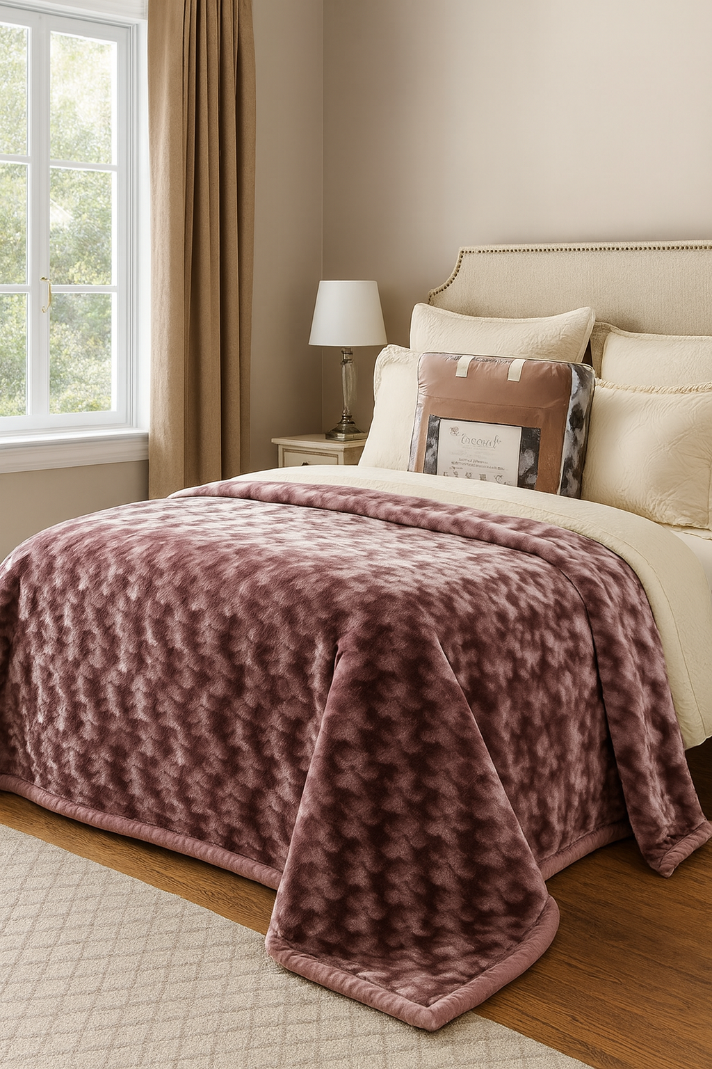 Premium and Elegant Cocoone Blanket - The Gharnish - A Unit of Satkala Creations