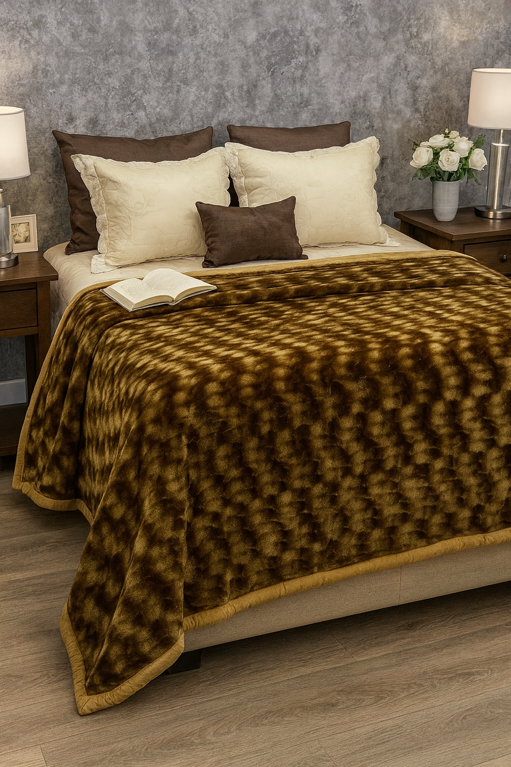 Premium and Elegant Cocoone Blanket - The Gharnish - A Unit of Satkala Creations