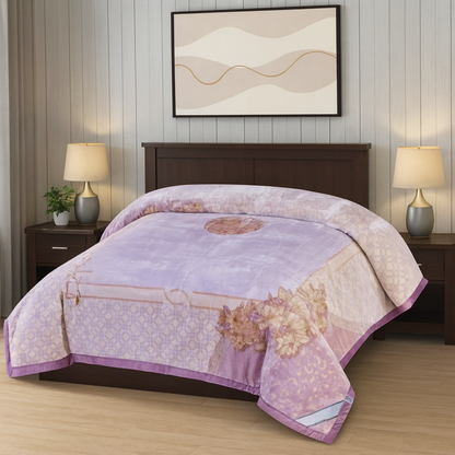 Cloudy Mink Luxury 3 Ply Blanket for heavy Winters