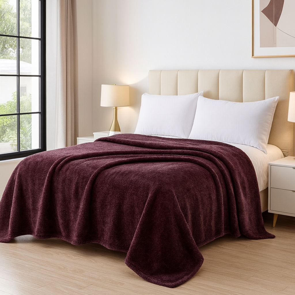 Warm Hug Super Soft  Light weight Winter Blanket