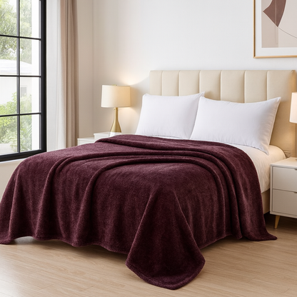 Warm Hug Super Soft  Light weight Winter Blanket