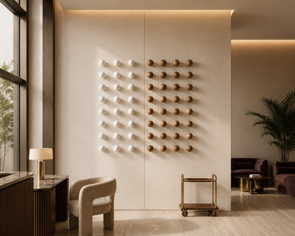 Woodland Matrix 3D Dual Harmony Sphere Wall Art