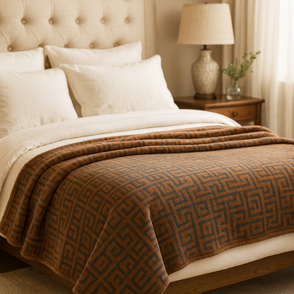 Mizuki Pattern Imported Winter Blanket - Limited Edition