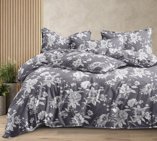 Crafted for comfort and style, the Lotus 4 Piece Comforter Set offers luxury and coziness in one. With a sleek design and quality craftsmanship, this set includes four pieces that will elevate the look and feel of any bedroom. Experience a better night's sleep with this premium bedding set.