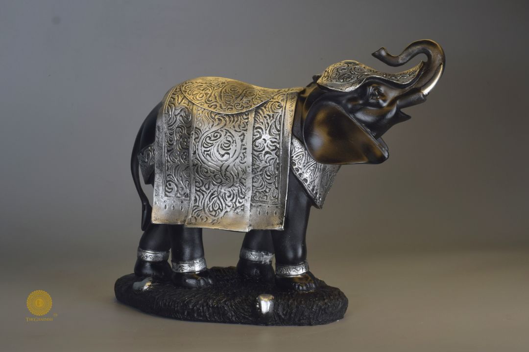 Perfect for Vastu :- According to Vastu and Feng Shui principles, the placement of the elephant figurine can influence the flow of energy in the space. For example, placing it near the entrance can protect the home or office, while positioning it in the wealth corner can attract prosperity.

Perfect for Gifting :- Elephant figurines are a popular choice for gifting, especially for occasions like housewarmings, weddings, or as a token of appreciation.