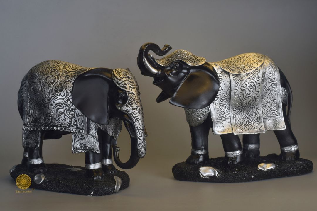 Perfect for Vastu :- According to Vastu and Feng Shui principles, the placement of the elephant figurine can influence the flow of energy in the space. For example, placing it near the entrance can protect the home or office, while positioning it in the wealth corner can attract prosperity.

Perfect for Gifting :- Elephant figurines are a popular choice for gifting, especially for occasions like housewarmings, weddings, or as a token of appreciation.