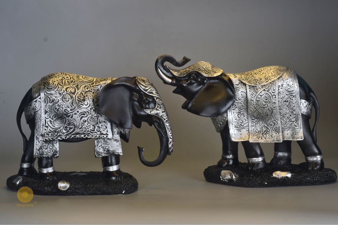 Perfect for Vastu :- According to Vastu and Feng Shui principles, the placement of the elephant figurine can influence the flow of energy in the space. For example, placing it near the entrance can protect the home or office, while positioning it in the wealth corner can attract prosperity.

Perfect for Gifting :- Elephant figurines are a popular choice for gifting, especially for occasions like housewarmings, weddings, or as a token of appreciation.