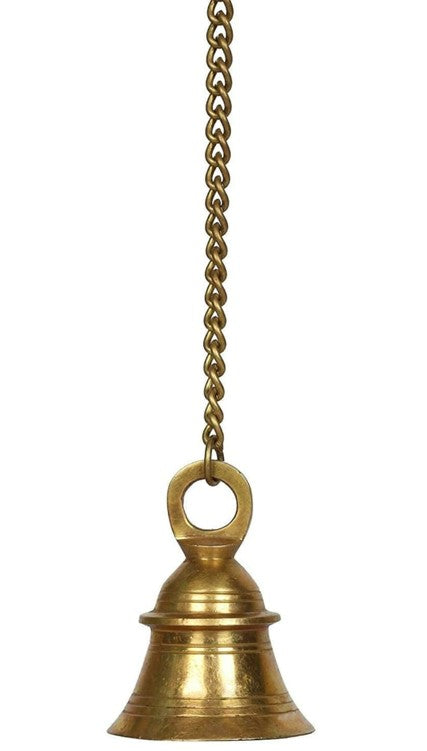 Brass Hanging Bell - The Gharnish - A Unit of Satkala Creations