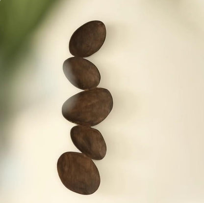 Handmade Leaf Wall Art Organic Wooden Wall Decor Nature Inspired Wall Hanging for Modern Homes