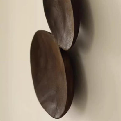 Handmade Leaf Wall Art Organic Wooden Wall Decor Nature Inspired Wall Hanging for Modern Homes
