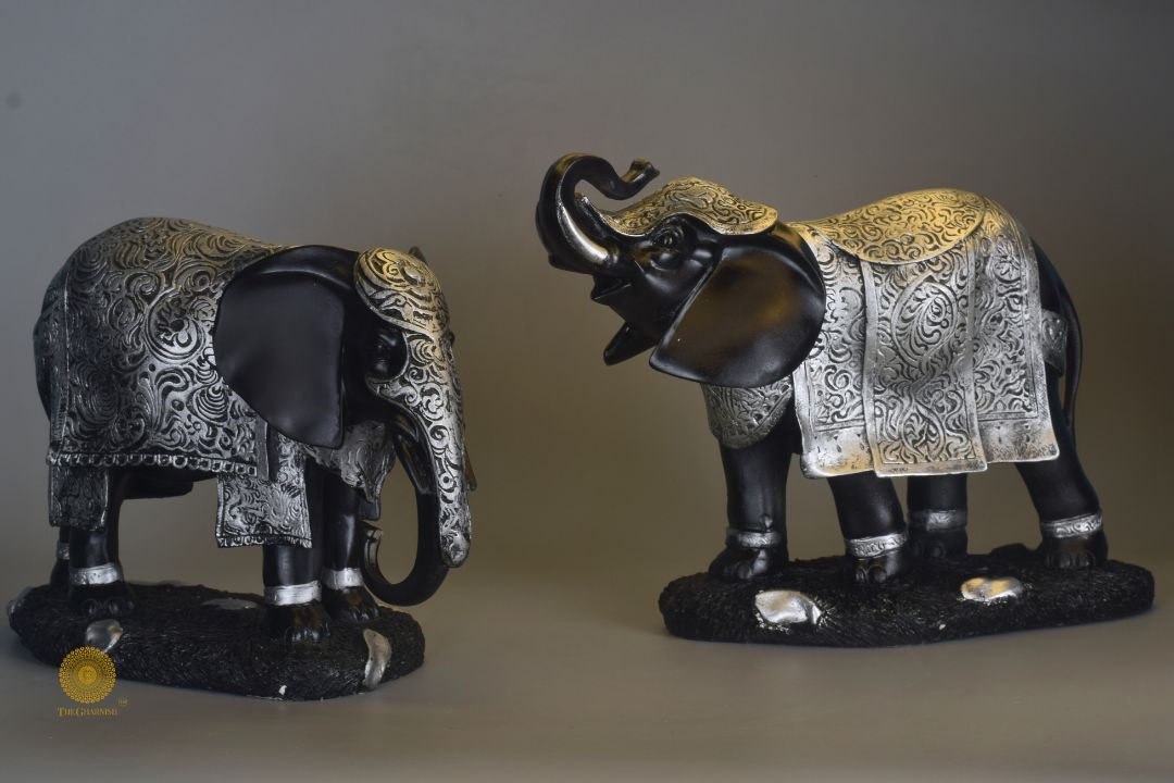 Perfect for Vastu :- According to Vastu and Feng Shui principles, the placement of the elephant figurine can influence the flow of energy in the space. For example, placing it near the entrance can protect the home or office, while positioning it in the wealth corner can attract prosperity.

Perfect for Gifting :- Elephant figurines are a popular choice for gifting, especially for occasions like housewarmings, weddings, or as a token of appreciation.