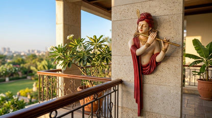 Premium Krishna Decorative Wall Art -54 Inches