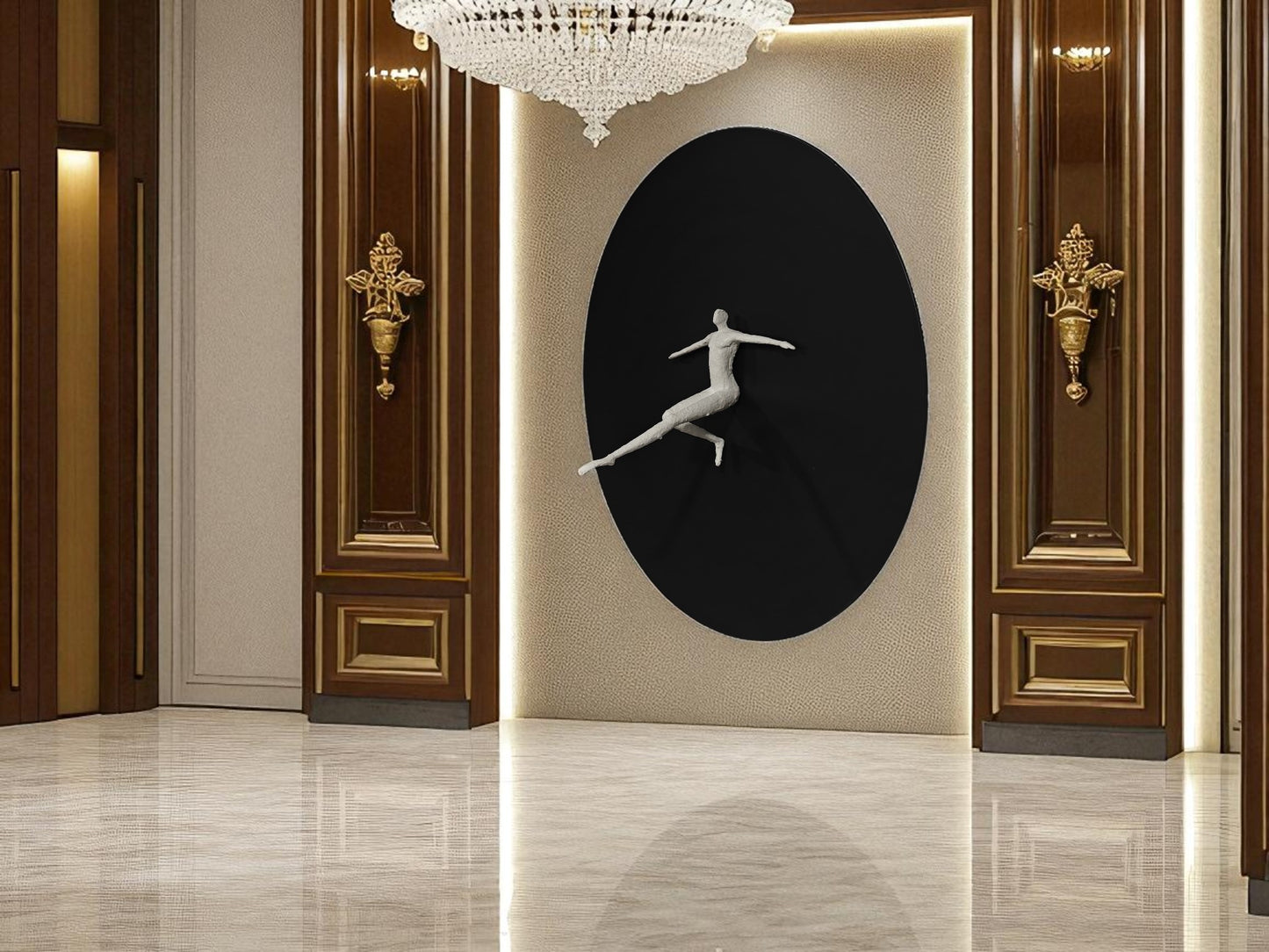 Art of Balance in Motion – Contemporary Wall Sculpture