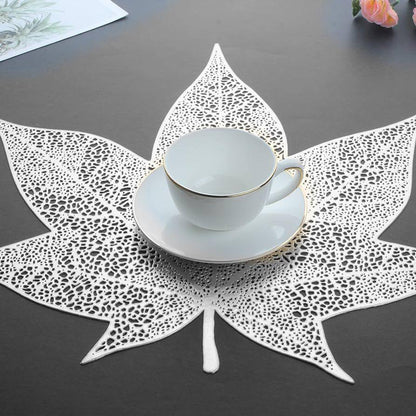 Leaf Design Dinning Table Mat - Set of 6